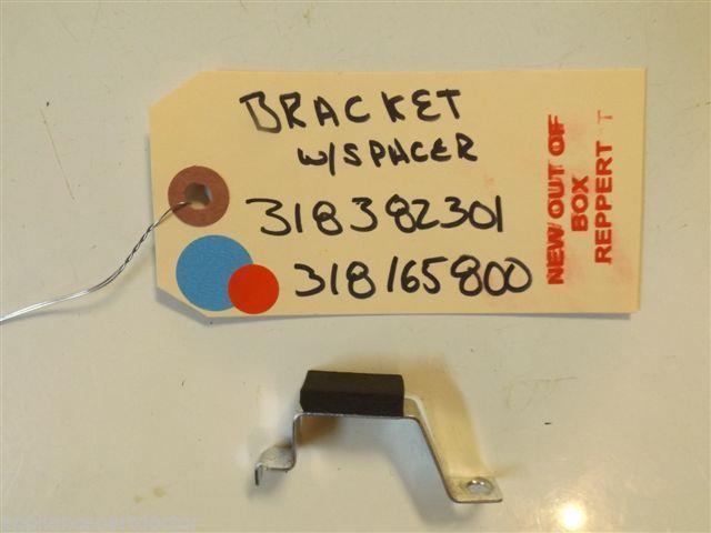 KENMORE ELITE STOVE 318382301 318165800 Bracket W/Spacer NEW W/O BOX KENMORE ELITE STOVE 318382301 318165800 Bracket W/Spacer NEW W/O BOX
